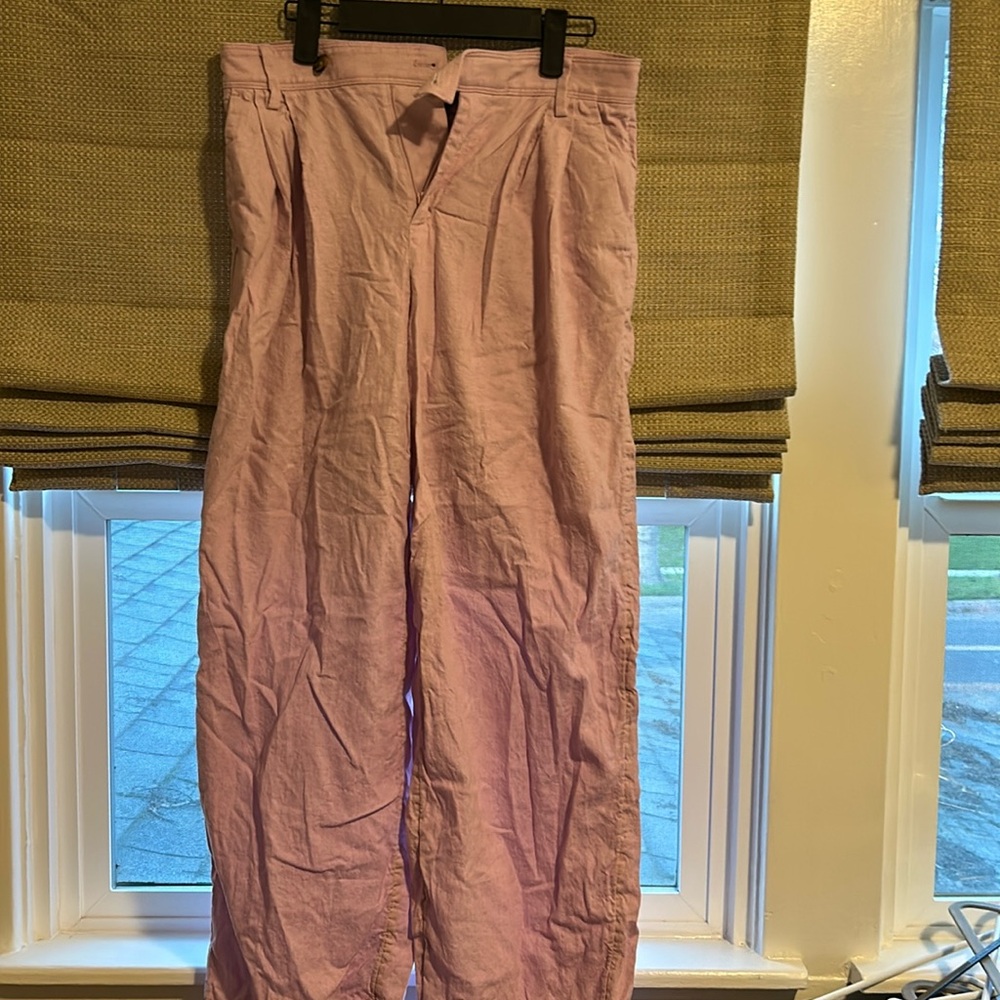Banana Republic Factory pinkish/purplish linen pants.